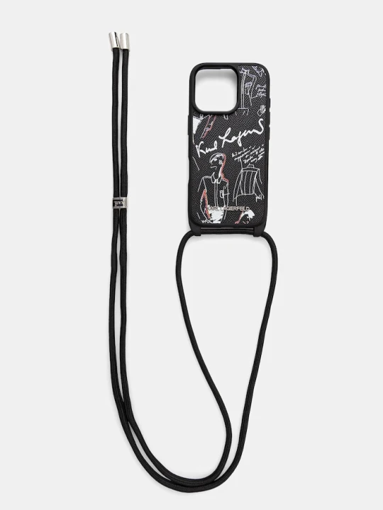 Zdjęcie produktu Karl Lagerfeld etui na telefon iPhone 16 Pro czarny