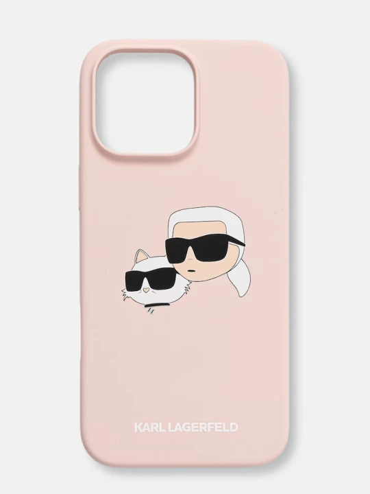 Zdjęcie produktu Karl Lagerfeld etui na telefon iPhone 16 Pro Max różowy