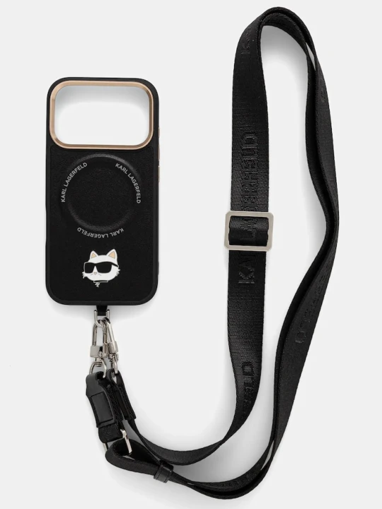 Zdjęcie produktu Karl Lagerfeld etui na telefon iPhone 17 Pro czarny