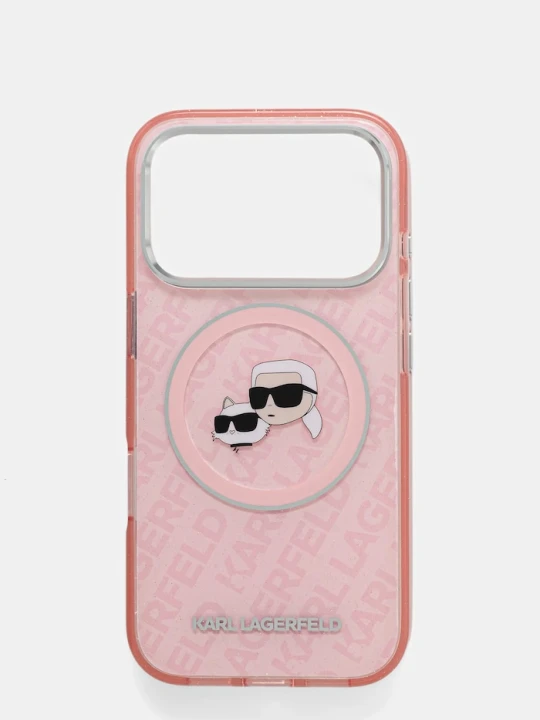 Zdjęcie produktu Karl Lagerfeld etui na telefon iPhone 17 Pro różowy