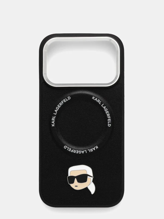 Zdjęcie produktu Karl Lagerfeld etui na telefon iPhone 17 Pro czarny