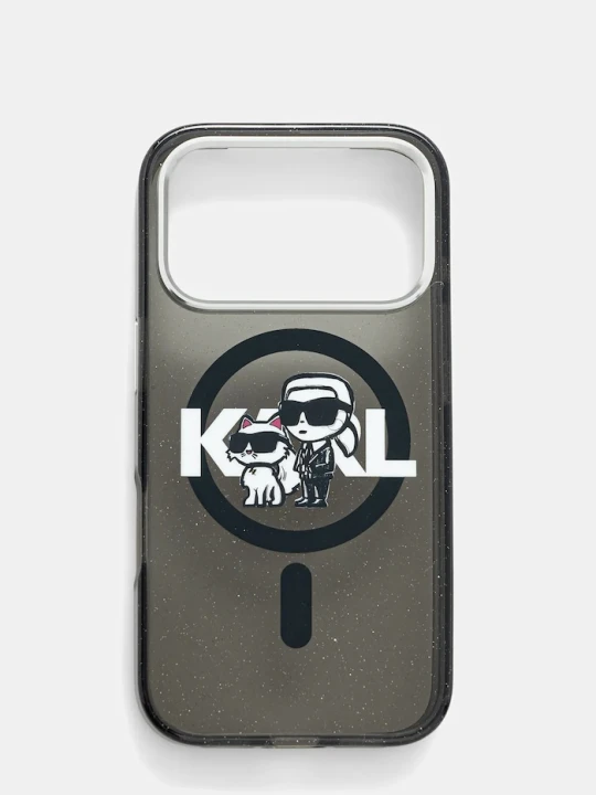 Zdjęcie produktu Karl Lagerfeld etui na telefon iPhone 17 Pro czarny
