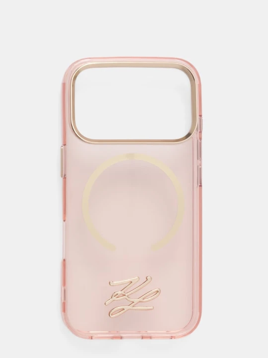 Zdjęcie produktu Karl Lagerfeld etui na telefon iPhone 17 Pro różowy
