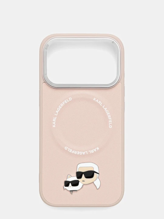 Zdjęcie produktu Karl Lagerfeld etui na telefon iPhone 17 Pro różowy