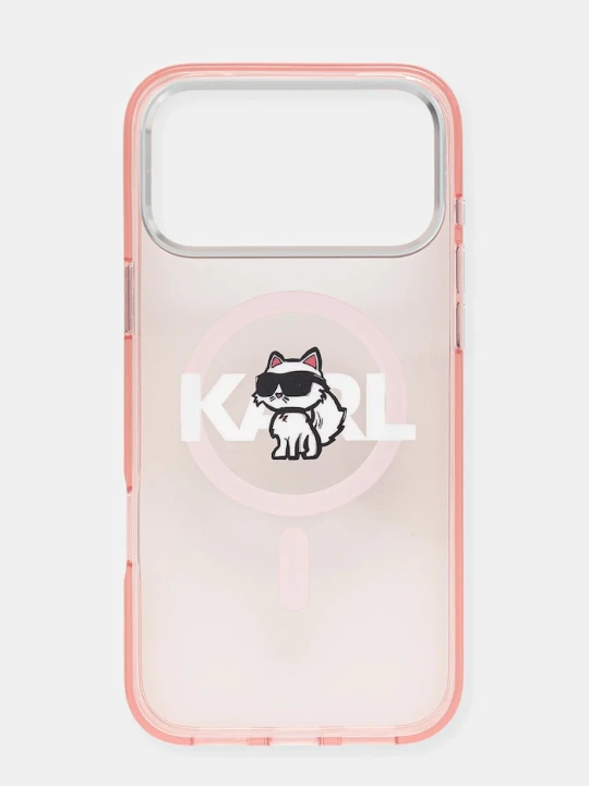 Zdjęcie produktu Karl Lagerfeld etui na telefon iPhone 17 Pro Max różowy