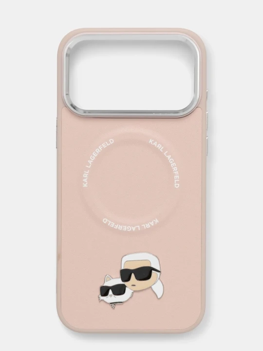 Zdjęcie produktu Karl Lagerfeld etui na telefon iPhone 17 Pro Max różowy