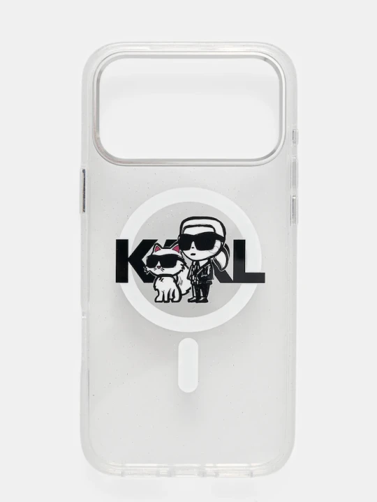 Zdjęcie produktu Karl Lagerfeld etui na telefon iPhone 17 Pro Max srebrny