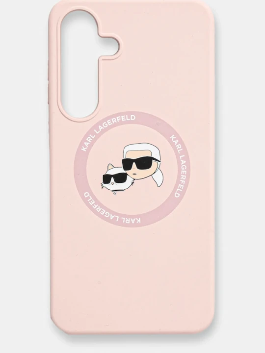 Zdjęcie produktu Karl Lagerfeld etui na telefon Samsung Galaxy S25+ różowy