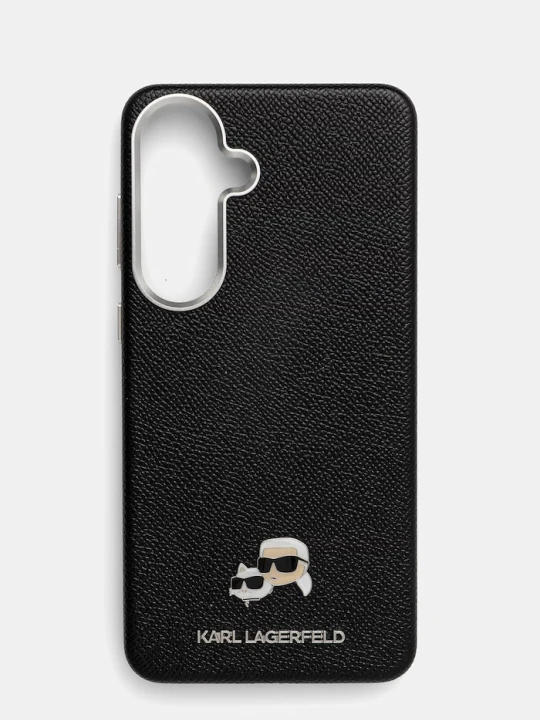 Zdjęcie produktu Karl Lagerfeld etui na telefon z imitacji skóry Samsung Galaxy S26+ czarny