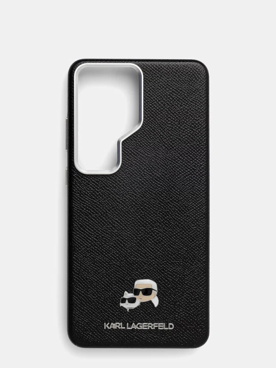 Zdjęcie produktu Karl Lagerfeld etui na telefon z imitacji skóry Samsung Galaxy S26 Ultra czarny