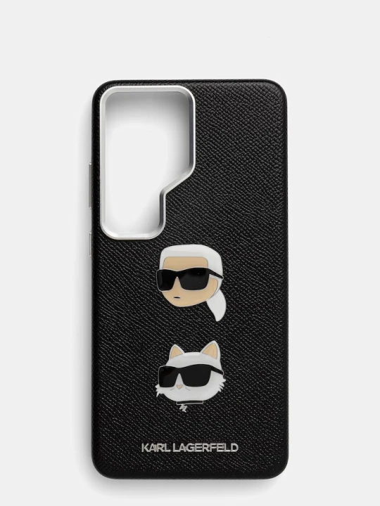 Zdjęcie produktu Karl Lagerfeld etui na telefon z imitacji skóry Samsung Galaxy S26 Ultra czarny