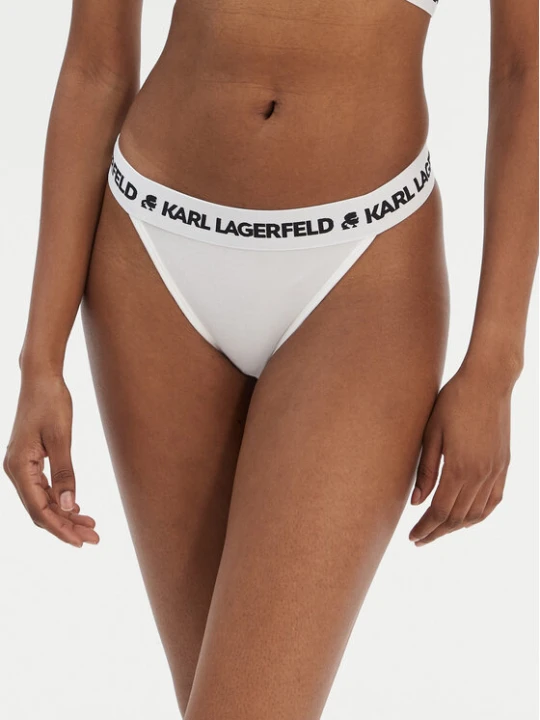 Zdjęcie produktu KARL LAGERFELD Figi brazylijskie A1W47011 Biały