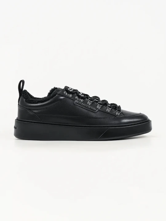 Zdjęcie produktu Karl Lagerfeld Flint sneakersy męskie skórzane czarny