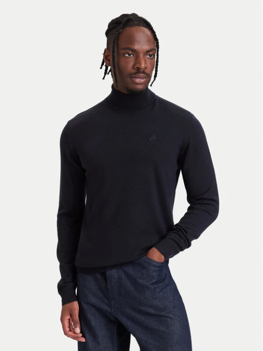 Zdjęcie produktu KARL LAGERFELD Golf 655058 564399 Granatowy Regular Fit