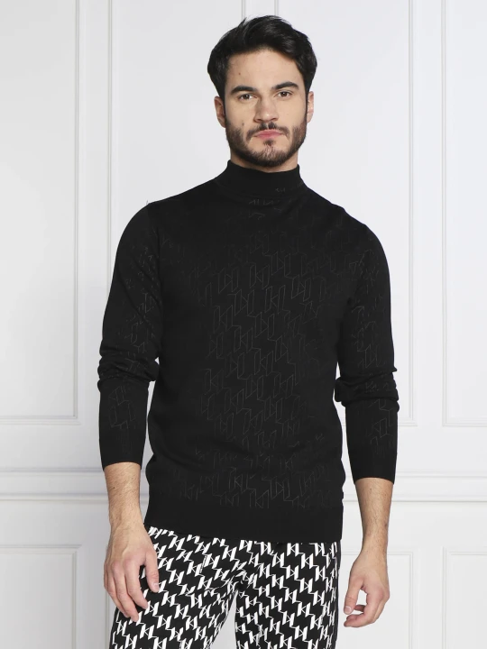 Zdjęcie produktu Karl Lagerfeld Golf | Regular Fit czarny
