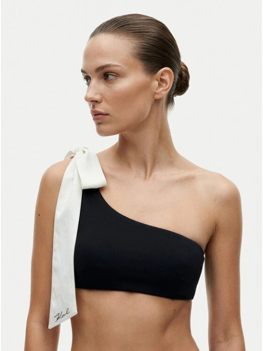 Zdjęcie produktu KARL LAGERFELD Góra od bikini B2W46027 Czarny