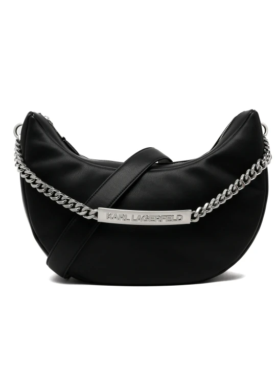Zdjęcie produktu Karl Lagerfeld Hobo K/Id Xl Half Moon Bag czarny