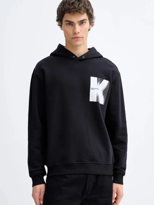 Zdjęcie produktu Karl Lagerfeld Jeans bluza bawełniana czarny