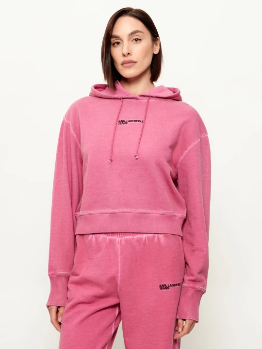 Zdjęcie produktu Karl Lagerfeld Jeans Bluza | Relaxed fit różowy
