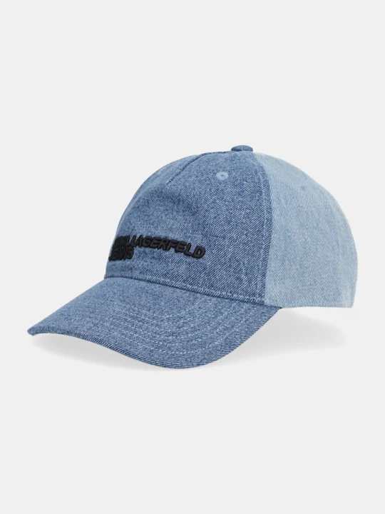 Zdjęcie produktu Karl Lagerfeld Jeans czapka z daszkiem niebieski
