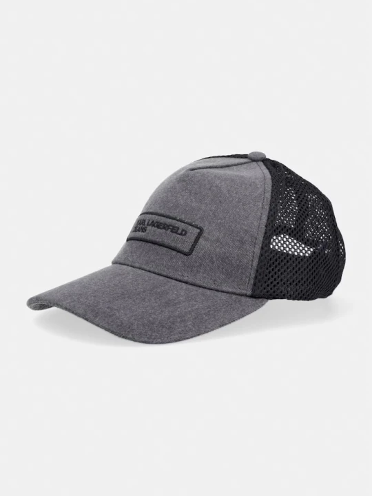Zdjęcie produktu Karl Lagerfeld Jeans czapka z daszkiem męska szary