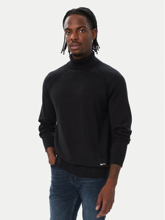 Zdjęcie produktu Karl Lagerfeld Jeans Golf B3M18001 Czarny Regular Fit