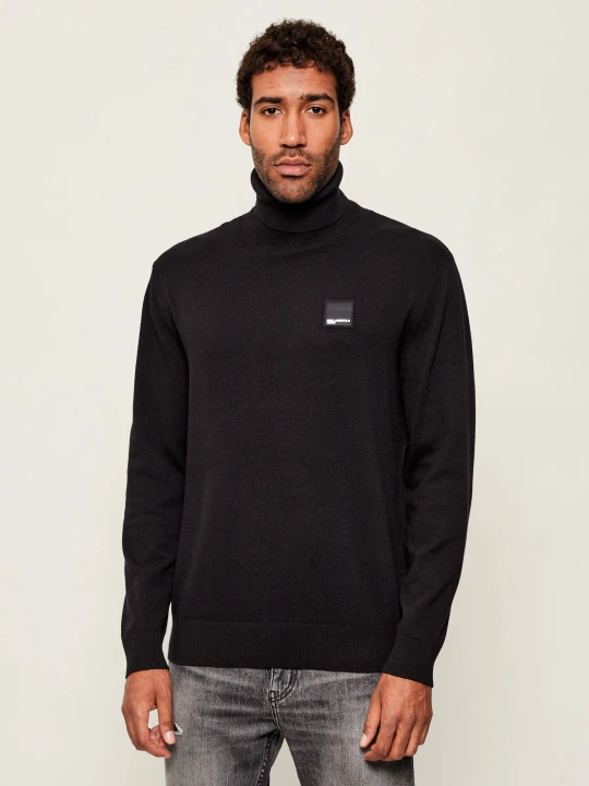 Zdjęcie produktu Karl Lagerfeld Jeans Golf | Regular Fit czarny