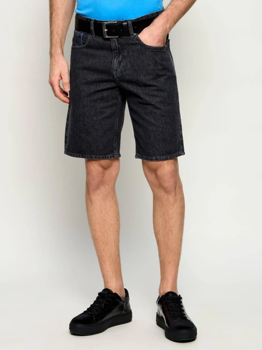 Zdjęcie produktu Karl Lagerfeld Jeans Jeansowe szorty | Regular Fit grafitowy