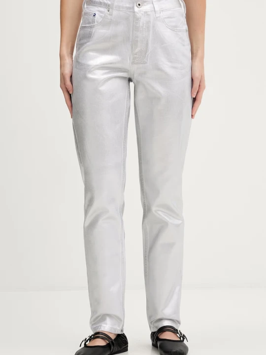 Zdjęcie produktu Karl Lagerfeld Jeans jeansy srebrny