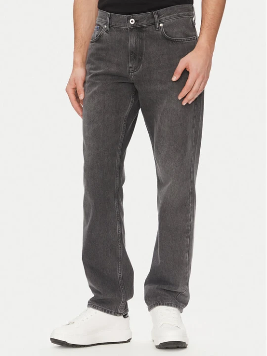 Zdjęcie produktu Karl Lagerfeld Jeans Jeansy A2M10131 Szary Straight Fit