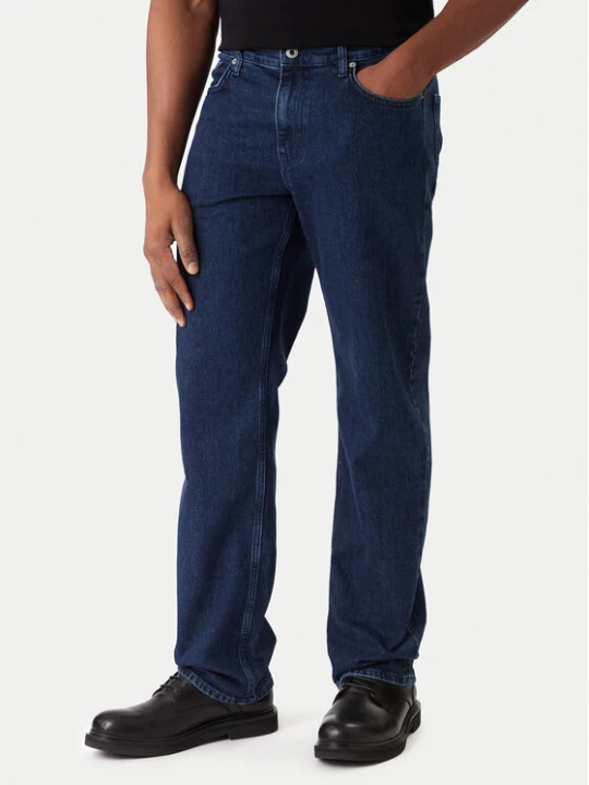 Zdjęcie produktu Karl Lagerfeld Jeans Jeansy A3M10136 Granatowy Straight Fit