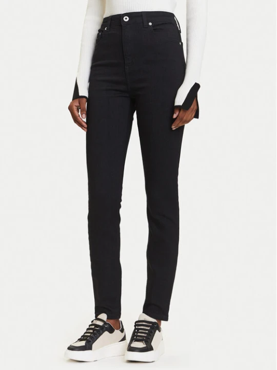 Zdjęcie produktu Karl Lagerfeld Jeans Jeansy A3W10002 Czarny Skinny Fit