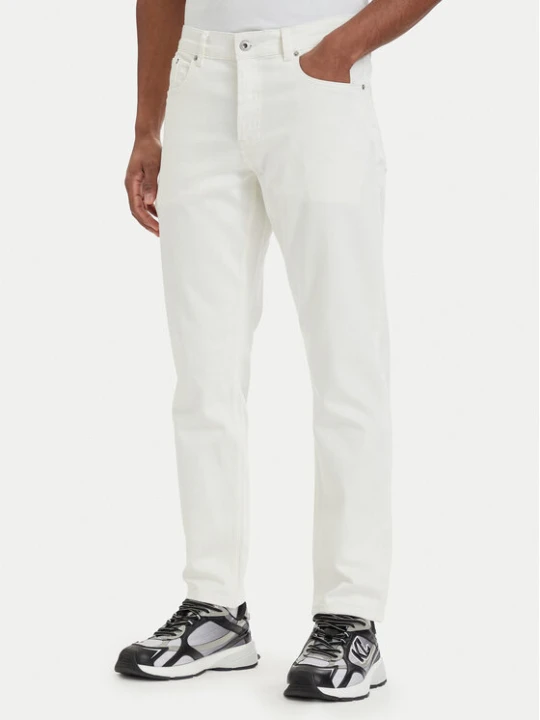 Zdjęcie produktu Karl Lagerfeld Jeans Jeansy B2M10135 Biały Tapered Fit