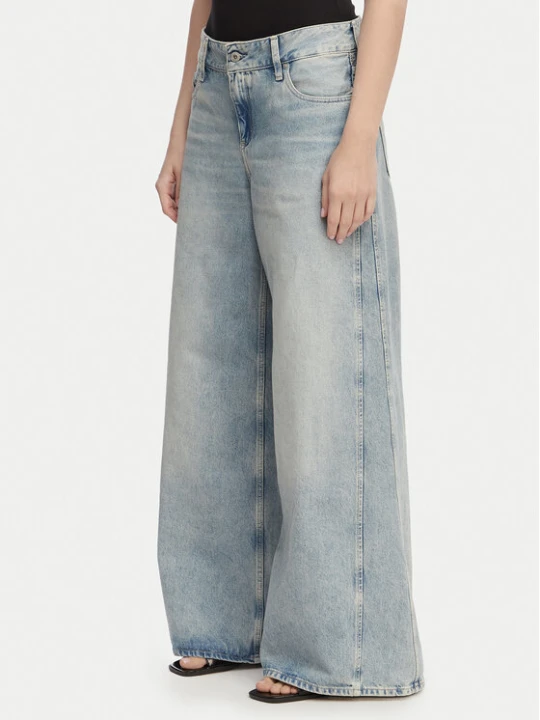 Zdjęcie produktu Karl Lagerfeld Jeans Jeansy B2W10087 Niebieski jasny Wide Leg