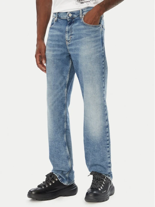 Zdjęcie produktu Karl Lagerfeld Jeans Jeansy B4M10010 Niebieski Straight Leg