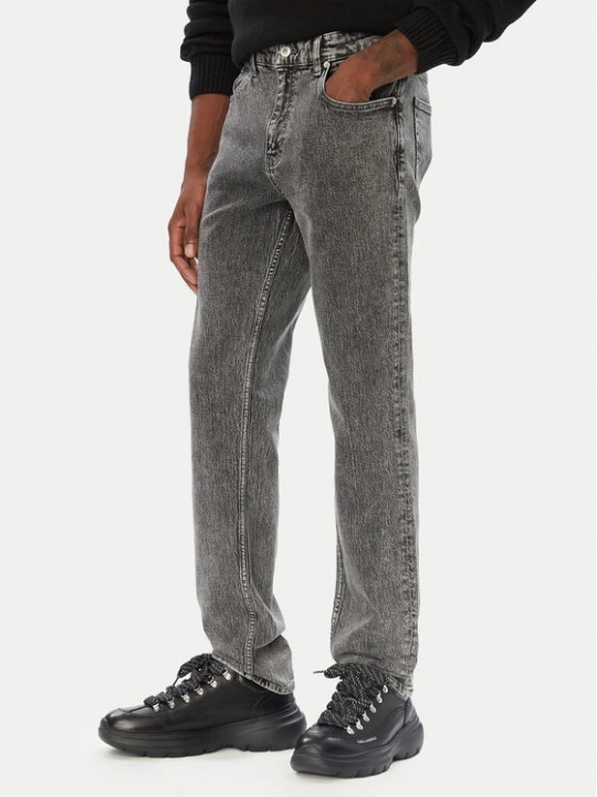 Zdjęcie produktu Karl Lagerfeld Jeans Jeansy B4M10025 Szary ciemny Slim Fit