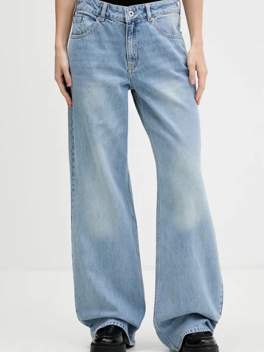 Zdjęcie produktu Karl Lagerfeld Jeans jeansy damskie niebieski