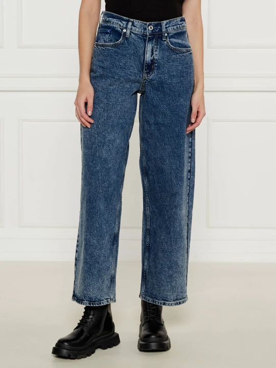 Zdjęcie produktu Karl Lagerfeld Jeans Jeansy | Loose fit granatowy