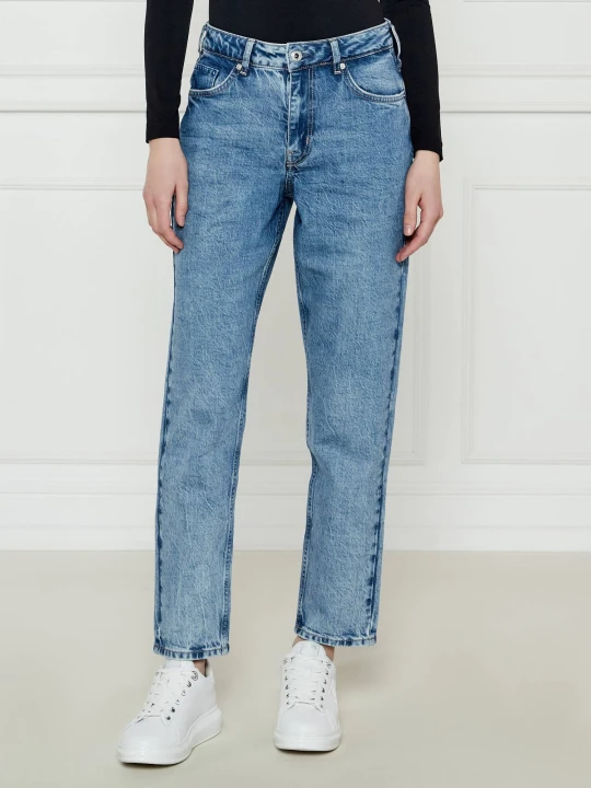 Zdjęcie produktu Karl Lagerfeld Jeans Jeansy | Mom Fit niebieski