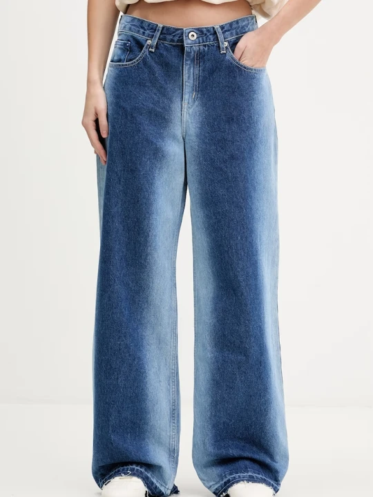 Zdjęcie produktu Karl Lagerfeld Jeans jeansy relaxed fit damskie niebieski