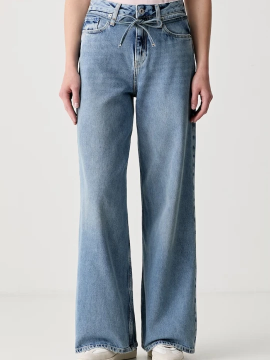 Zdjęcie produktu Karl Lagerfeld Jeans jeansy relaxed fit damskie niebieski