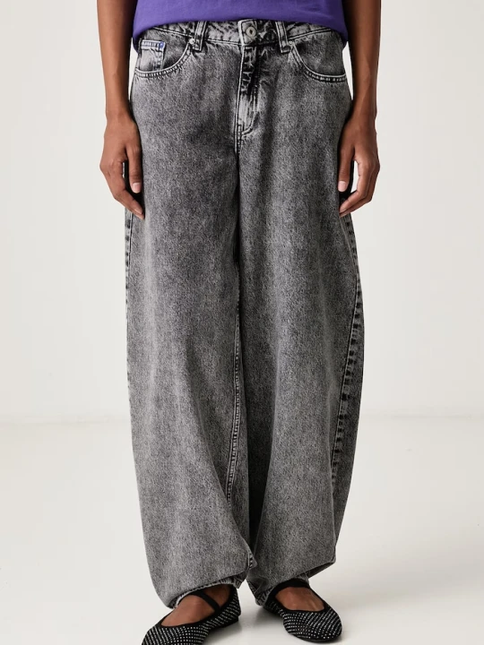 Zdjęcie produktu Karl Lagerfeld Jeans jeansy relaxed fit damskie szary