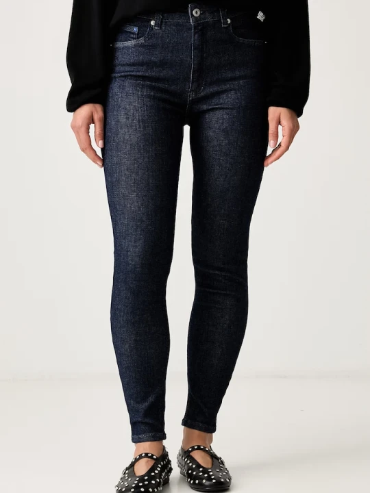 Zdjęcie produktu Karl Lagerfeld Jeans jeansy skinny damskie granatowy