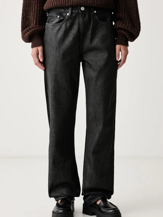 Zdjęcie produktu Karl Lagerfeld Jeans jeansy straight damskie czarny