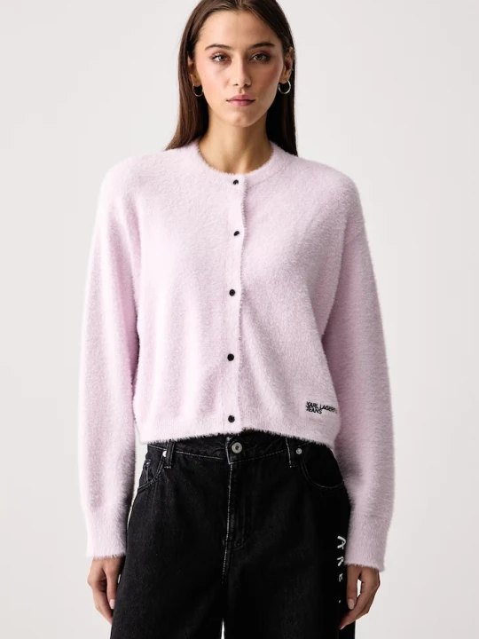 Zdjęcie produktu Karl Lagerfeld Jeans kardigan damski różowy