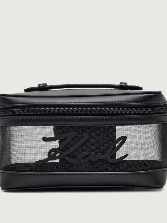 Zdjęcie produktu Karl Lagerfeld Jeans Kosmetyczka K/Signature czarny