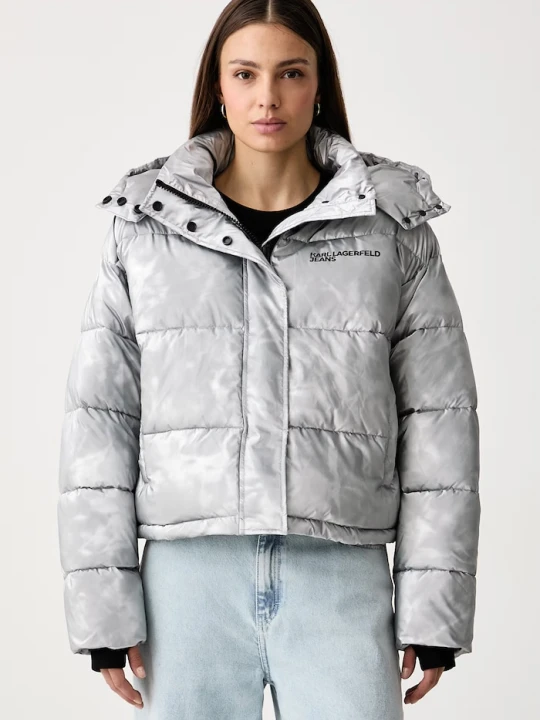 Zdjęcie produktu Karl Lagerfeld Jeans kurtka damska szary
