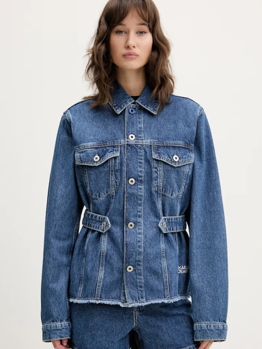 Zdjęcie produktu Karl Lagerfeld Jeans kurtka jeansowa niebieski