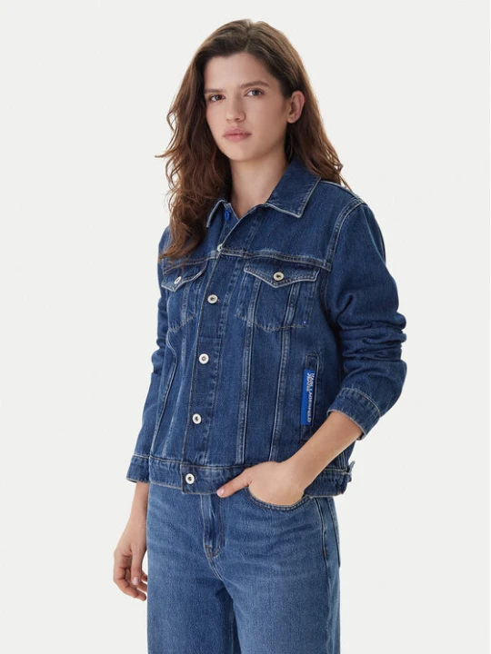 Zdjęcie produktu Karl Lagerfeld Jeans Kurtka jeansowa A1W14002 Niebieski Regular Fit