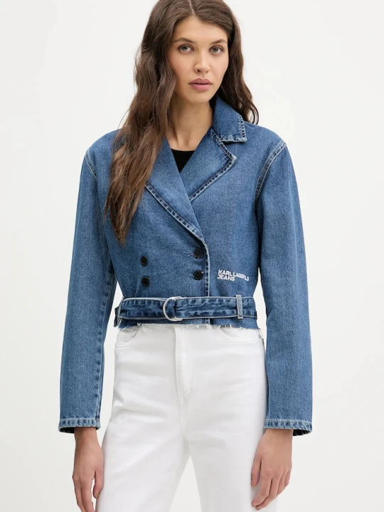 Zdjęcie produktu Karl Lagerfeld Jeans kurtka jeansowa niebieski